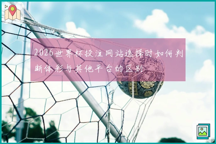 2026世界杯投注网站选择时如何判断体彩与其他平台的区别